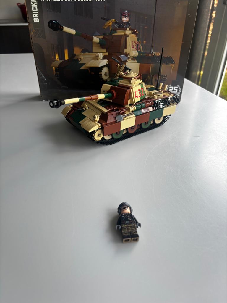 Lego panther tank brickmania, Kinderen en Baby's, Speelgoed | Duplo en Lego, Lego, Nieuw, Ophalen of Verzenden, Compleet