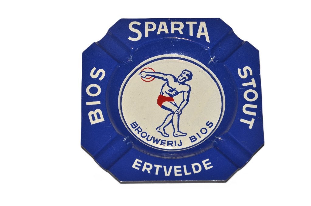 Belgische reclame asbak bier Sparta  Bios Brouwerij Ertvelde, Verzamelen, Merken en Reclamevoorwerpen, Ophalen of Verzenden, Gebruikt