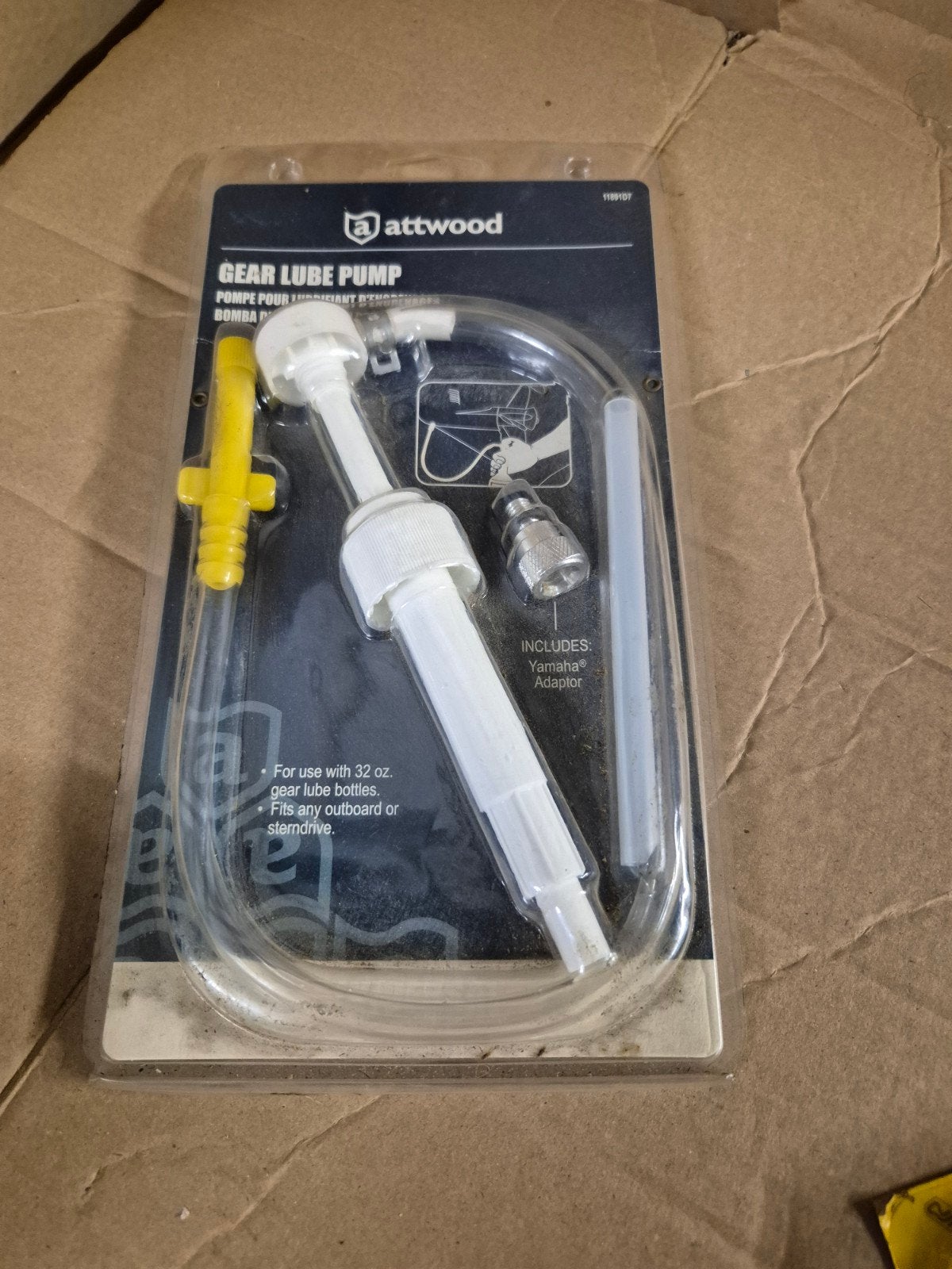 Attwood Gear Lube Pomp voor buitenboordmotoren, Ophalen of Verzenden, Nieuw, Motor en Techniek