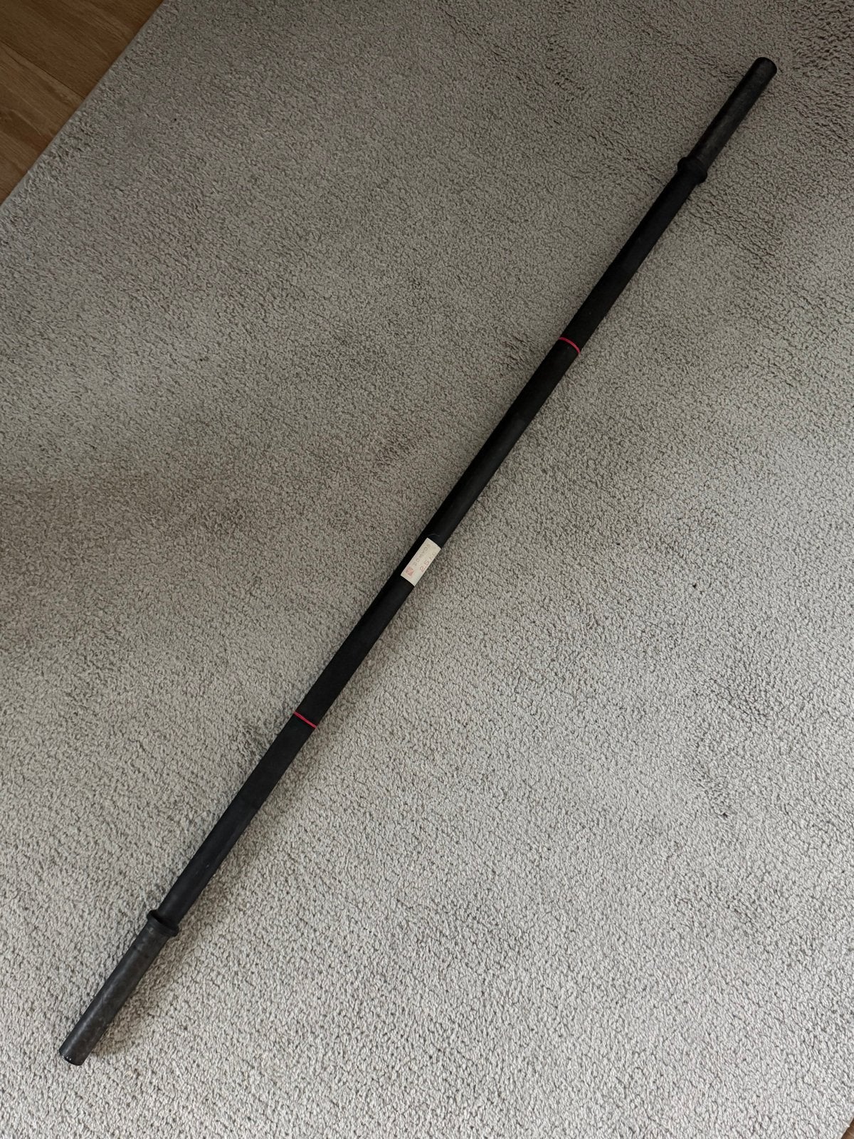 Domyos Halterstang 130 cm - 28mm diameter - Fijne grip, Ophalen, Gebruikt, Armen, Halterstangen