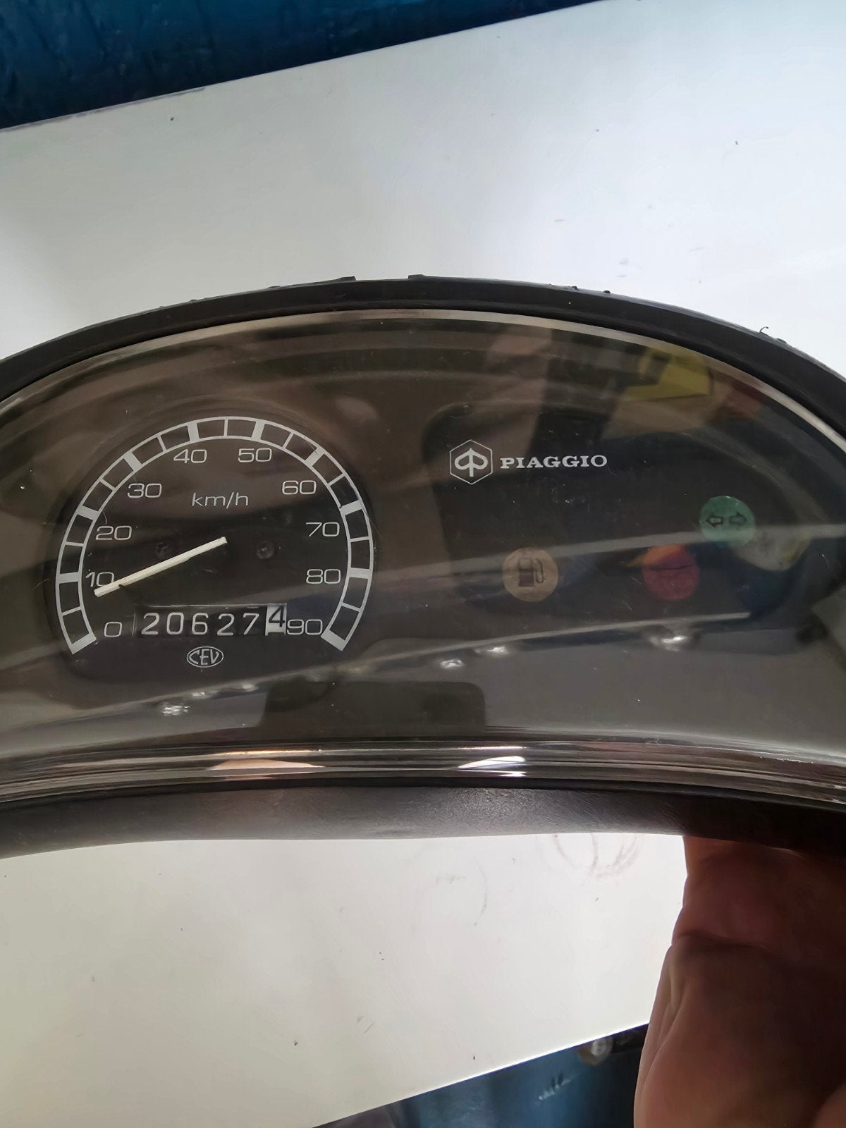 Piaggio Stuurkap Type 3 met Kilometerteller, Ophalen of Verzenden, Gebruikt, Kap, Piaggio