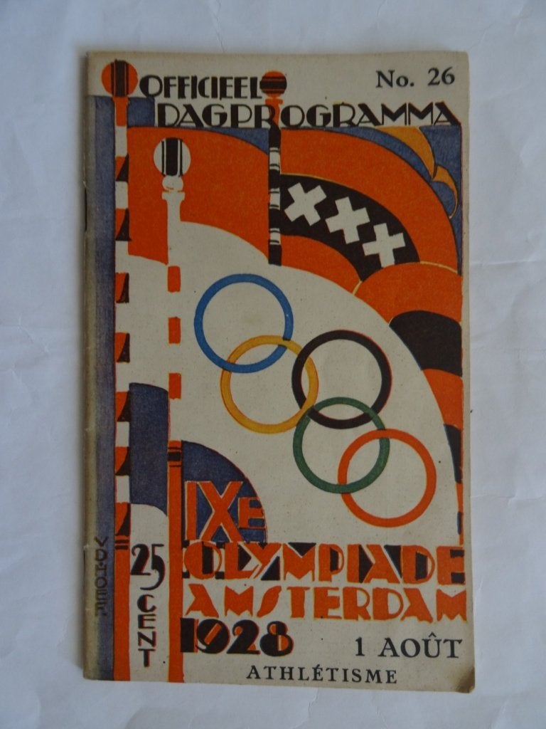 Programmaboekje IXe Olympiade 1928 in Amsterdam nr. 26, Verzamelen, Ophalen, Gebruikt, Overige sporten, Overige typen