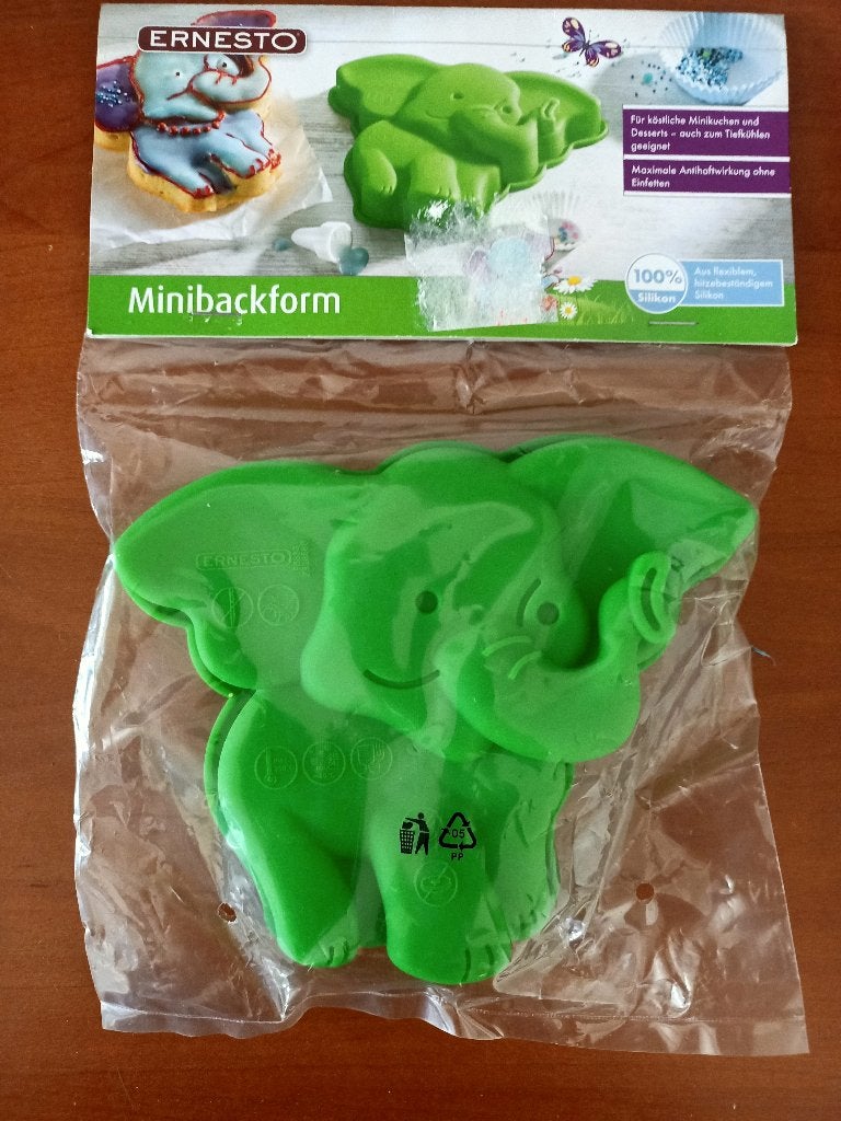 Ernesto mini bakvorm olifant - nieuw, Ophalen, Nieuw, Taarten, Bakvorm