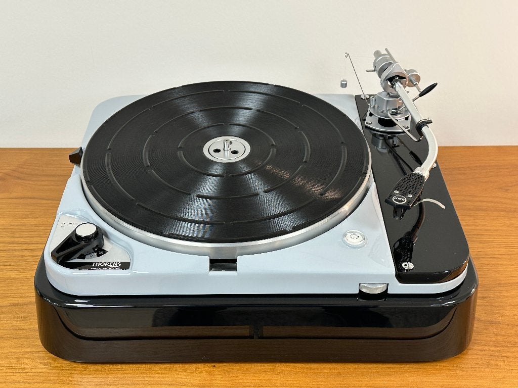 Thorens TD-124 MKII in nieuwstaat incl SME-3009, Audio, Tv en Foto, Platenspelers, Ophalen, Thorens, Pitch-regelaar, Zo goed als nieuw