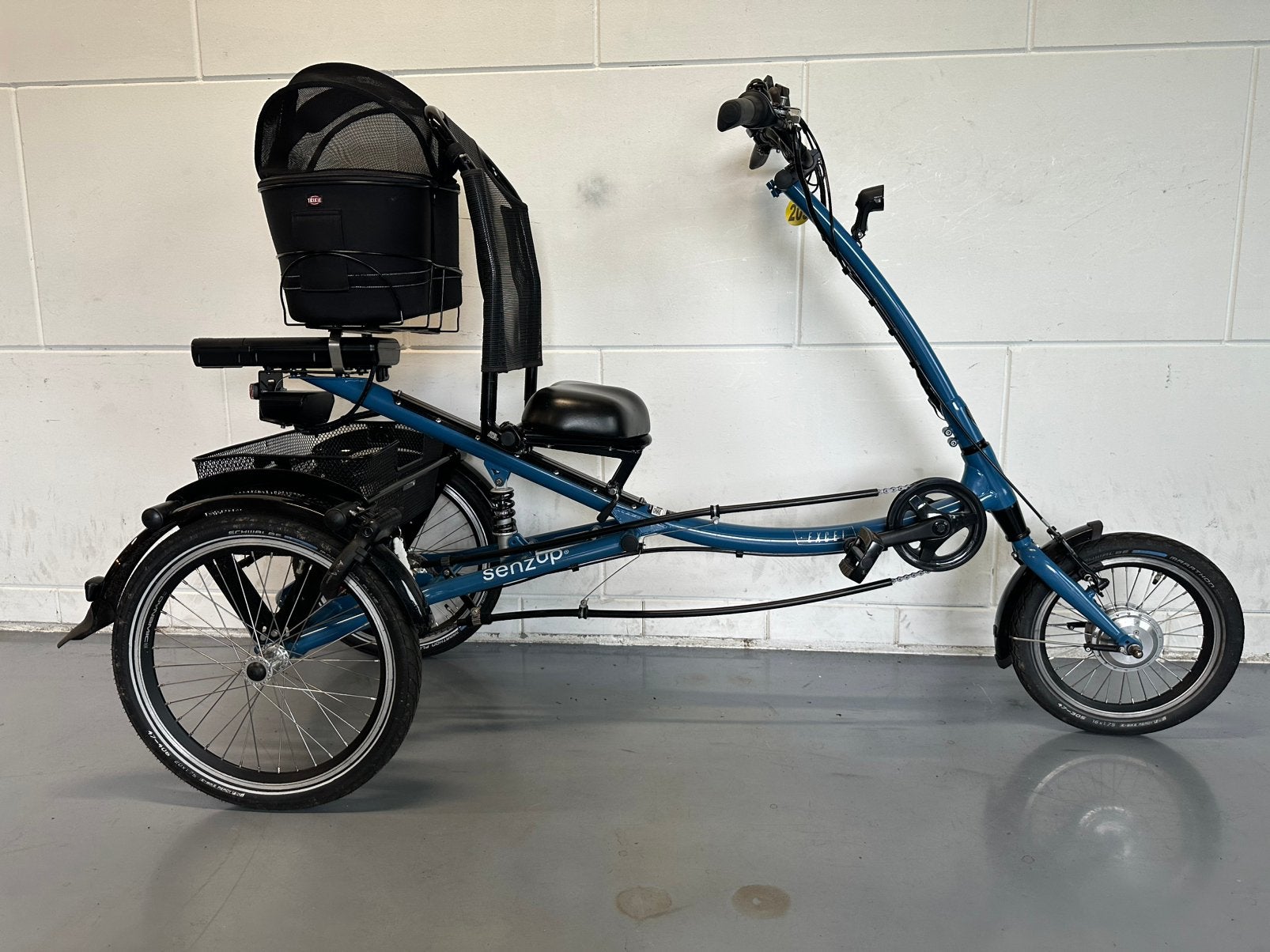 Senzup Excel elektrische scootertrike, comfortabel, garantie, Ophalen of Verzenden, Zo goed als nieuw