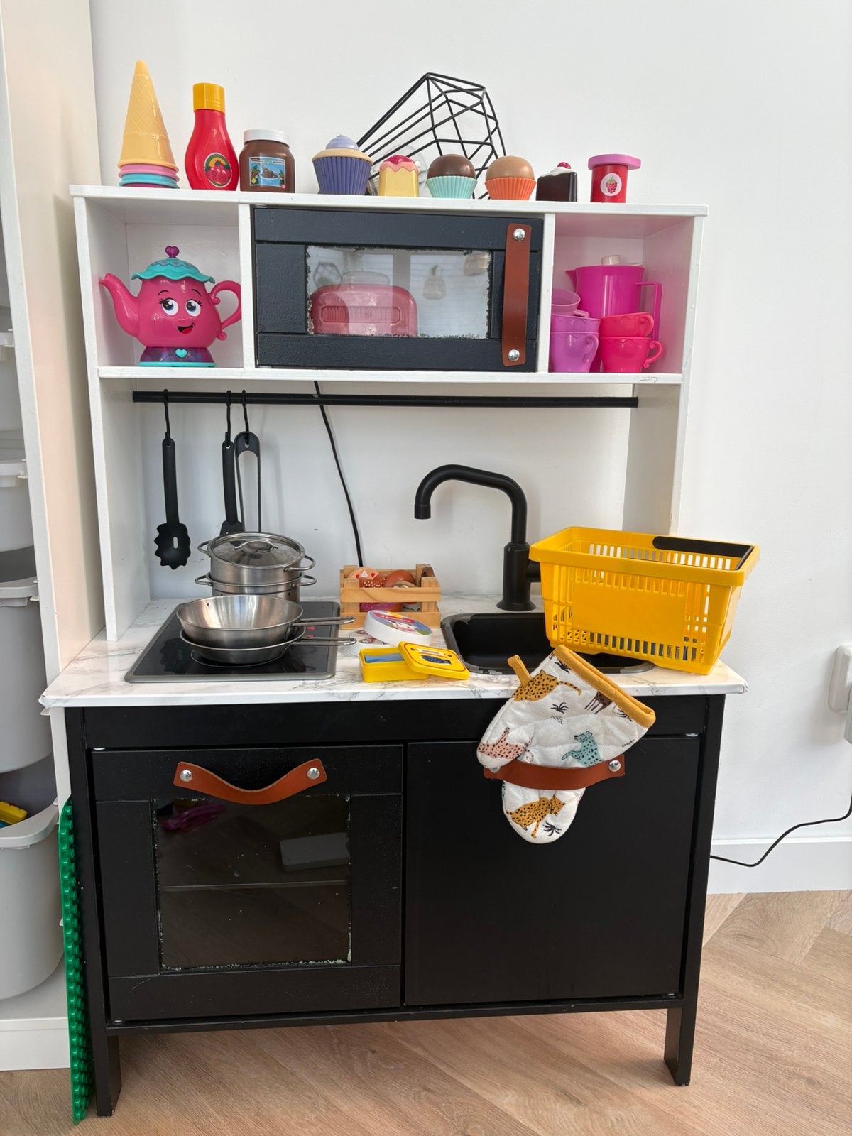 Keukentje ikea duktig met accesoires!, Ophalen, Gebruikt, Hout, Speelkeuken