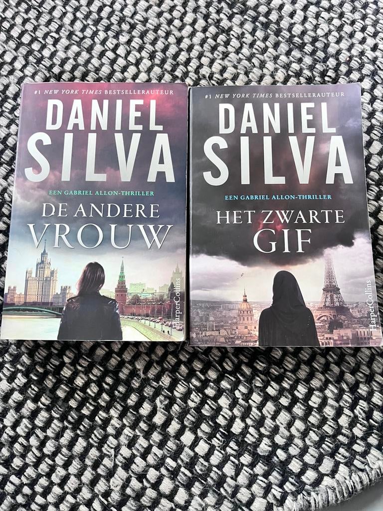 Daniel Silva - Het zwarte gif, Ophalen of Verzenden, Zo goed als nieuw, Daniel Silva