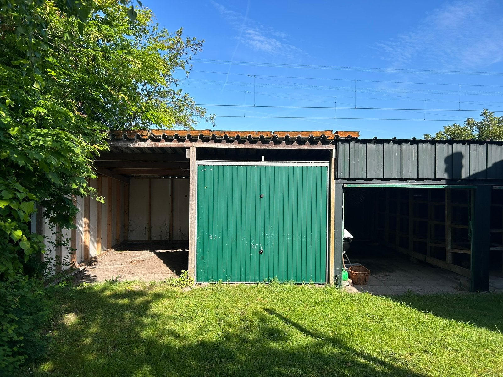 Gebruikte garagedeur Hormann, Ophalen, Gebruikt