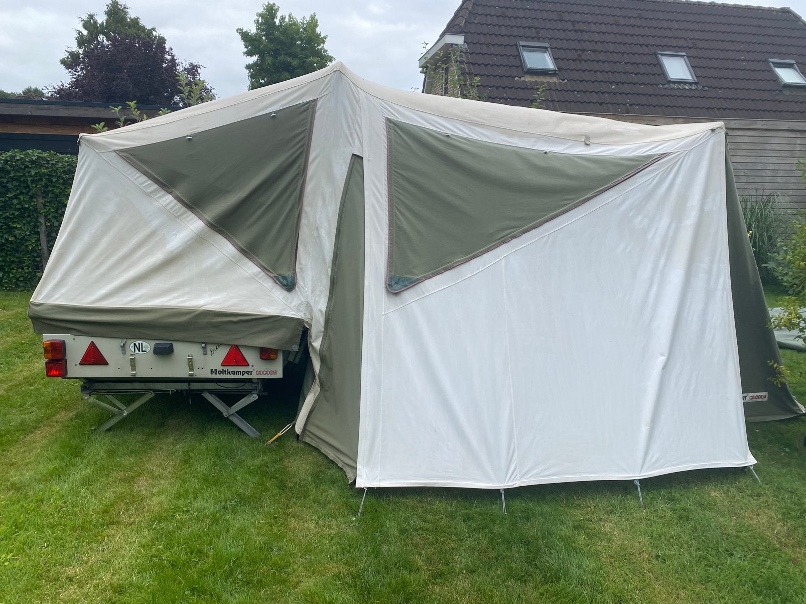 Holtkamper cocoon m, Caravans en Kamperen, Vouwwagens, Ophalen, Tot en met 4