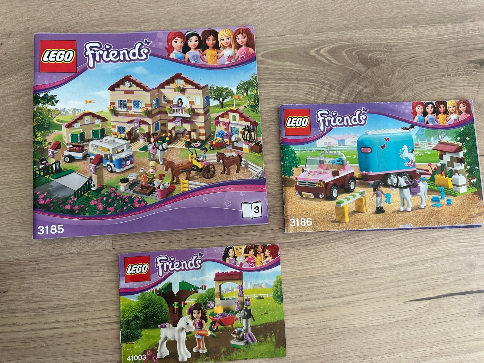 LEGO Friends (3185, 3186, 41003), Ophalen of Verzenden, Zo goed als nieuw, Overige merken