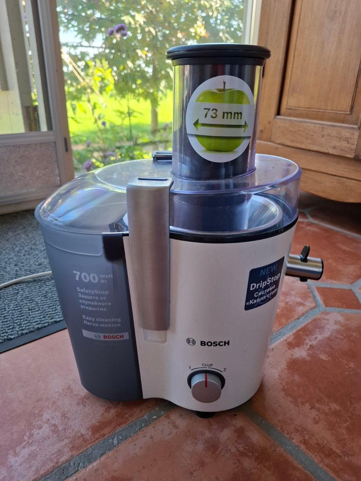 Bosch Slowjuicer - Nieuwstaat, ongebruikt, Ophalen, Zo goed als nieuw, Elektrisch, Slowjuicer