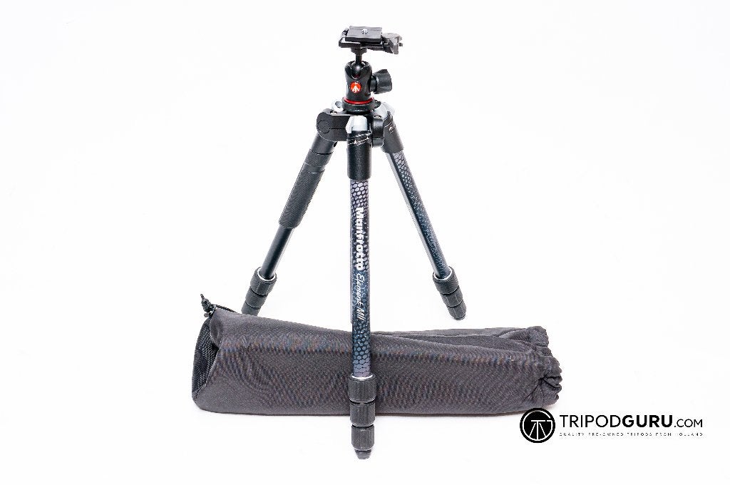 Manfrotto Element MII statiefkit met tas - aanbieding -, Tripodguru@outlook.com, Tripodguru.com, Zo goed als nieuw, 150 tot 175 cm