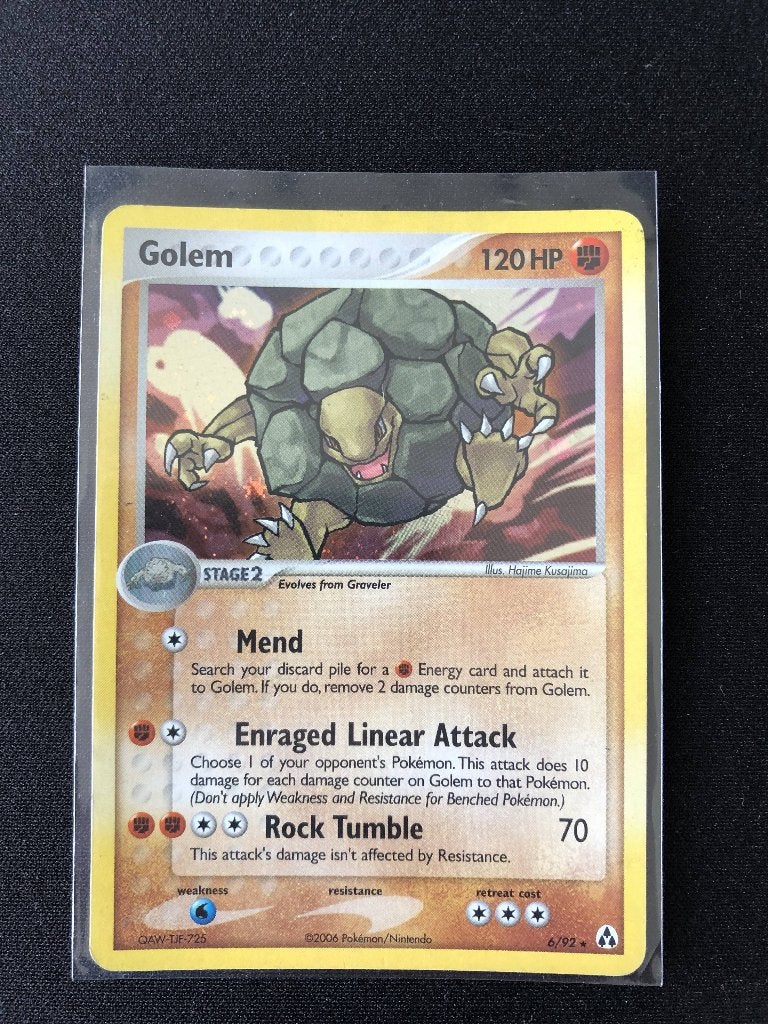 Golem holo ex legend maker, Ophalen of Verzenden, Zo goed als nieuw, Losse kaart