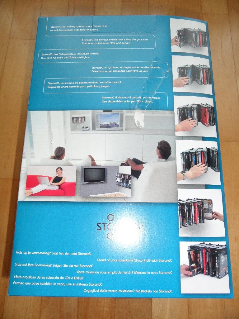 CD/DVD Opbergsysteem, Huis en Inrichting, Kunststof, Minder dan 25 discs, Nieuw, Ophalen of Verzenden