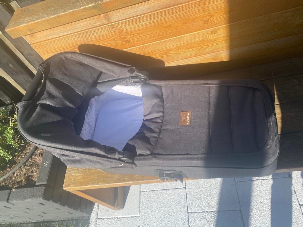 Kinderwagen met reiswieg en zitje - Koelstra, Kinderen en Baby's, Kinderwagens en Combinaties, Gebruikt, Combiwagen, Met reiswieg