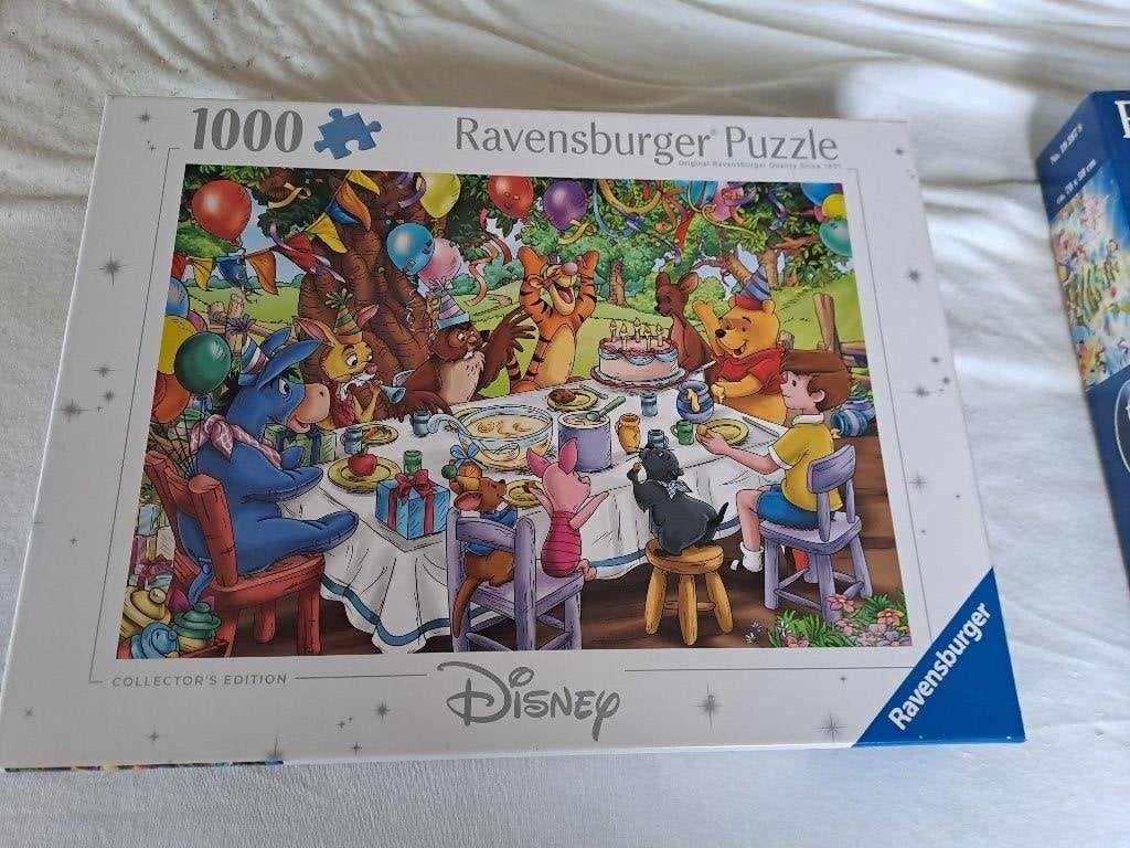 Disney puzzel 1000 stukjes, Ophalen of Verzenden, 500 t/m 1500 stukjes, Zo goed als nieuw, Legpuzzel