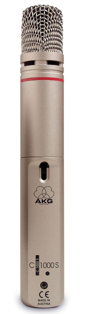 AKG C1000 S microfoon, Ophalen of Verzenden, Gebruikt, Studiomicrofoon