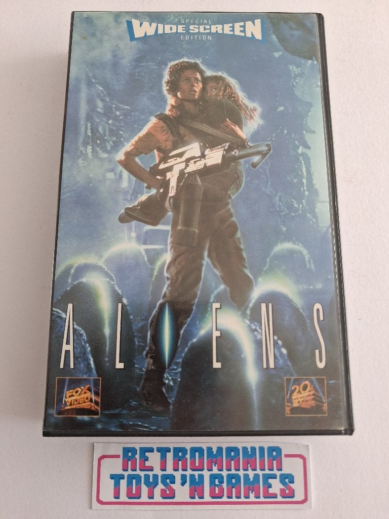 vhs horror - aliens, Vanaf 16 jaar, Verzenden, Zo goed als nieuw, Horror
