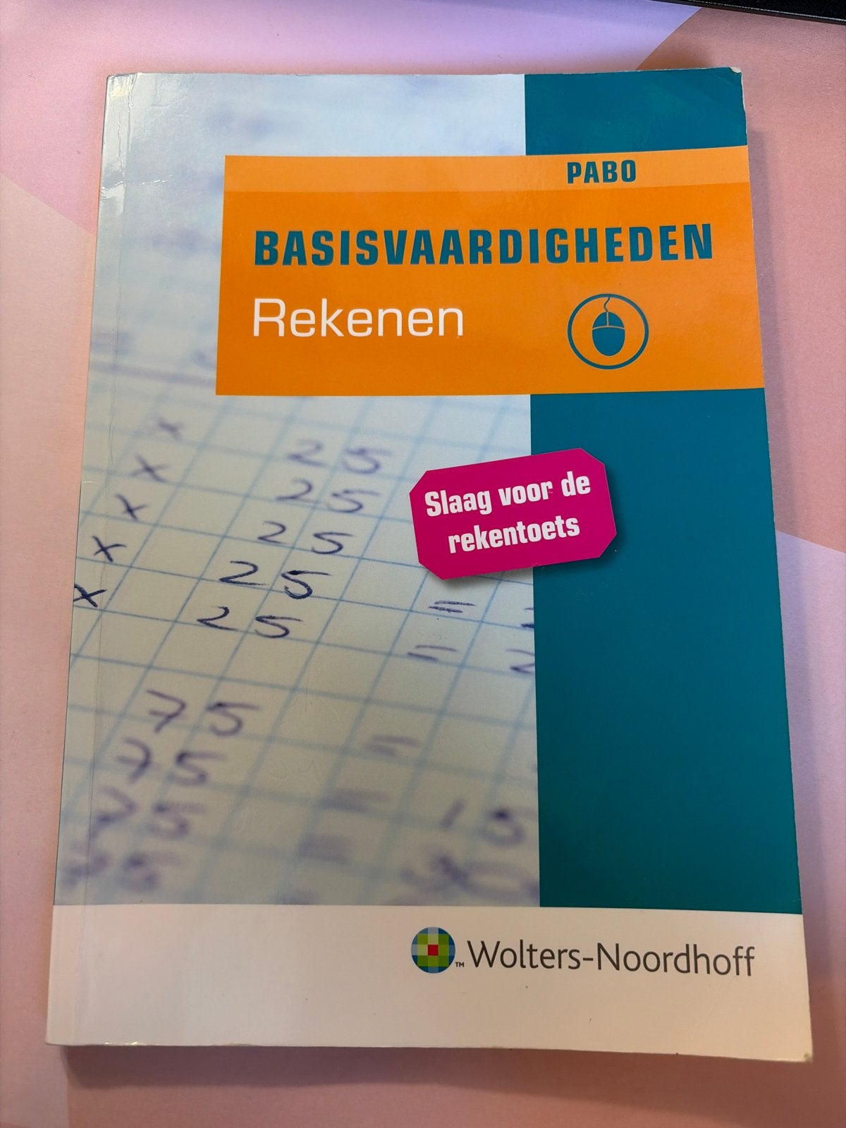 Pabo Basisvaardigheden Rekenen Slaag voor de rekentoets rwt, Ophalen of Verzenden, Beta, Zo goed als nieuw, HBO