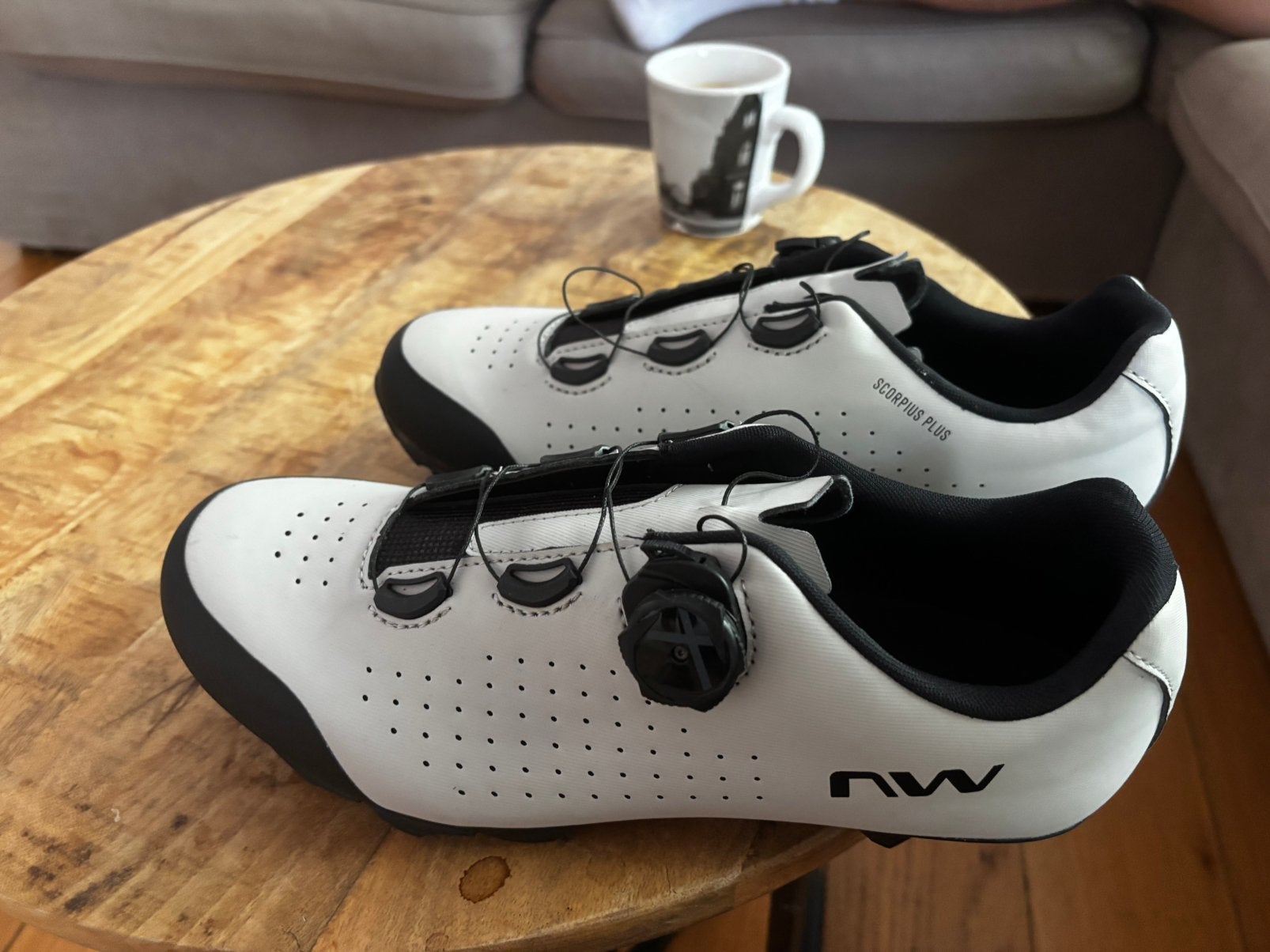 Northwave Scorpius Plus MTB schoenen lichtgrijs, Ophalen of Verzenden, Nieuw, Overige maten, Schoenen