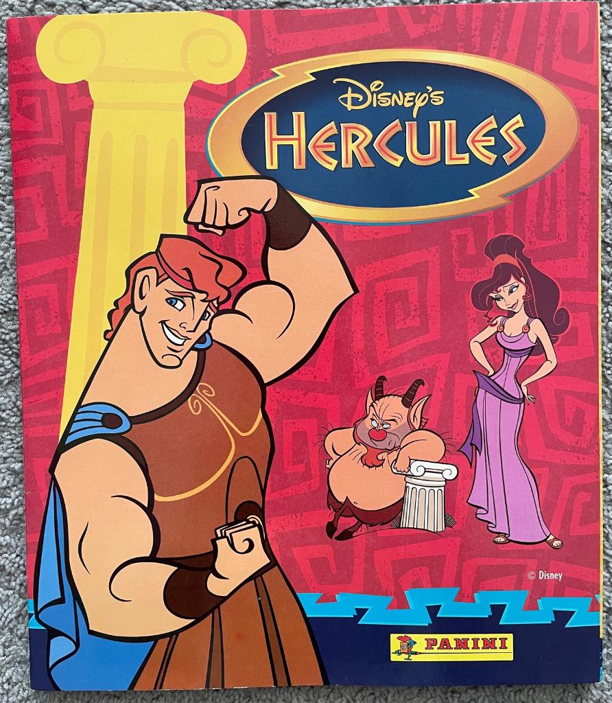 Disney Hercules Panini sticker album (compleet), Verzamelen, Ophalen of Verzenden, Gebruikt, Strip of Tekenfilm