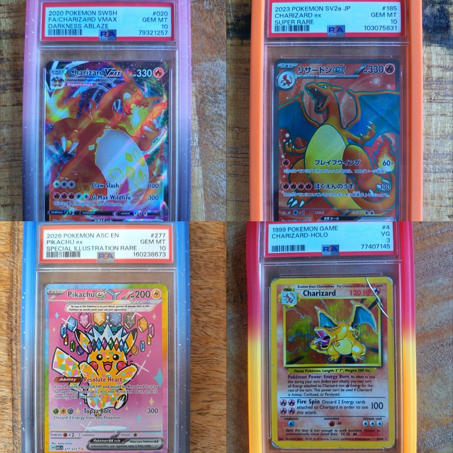 Collectie Pokémon kaarten Slabs PSA Graded, Hobby en Vrije tijd, Ophalen of Verzenden, Zo goed als nieuw, Meerdere kaarten, Foil