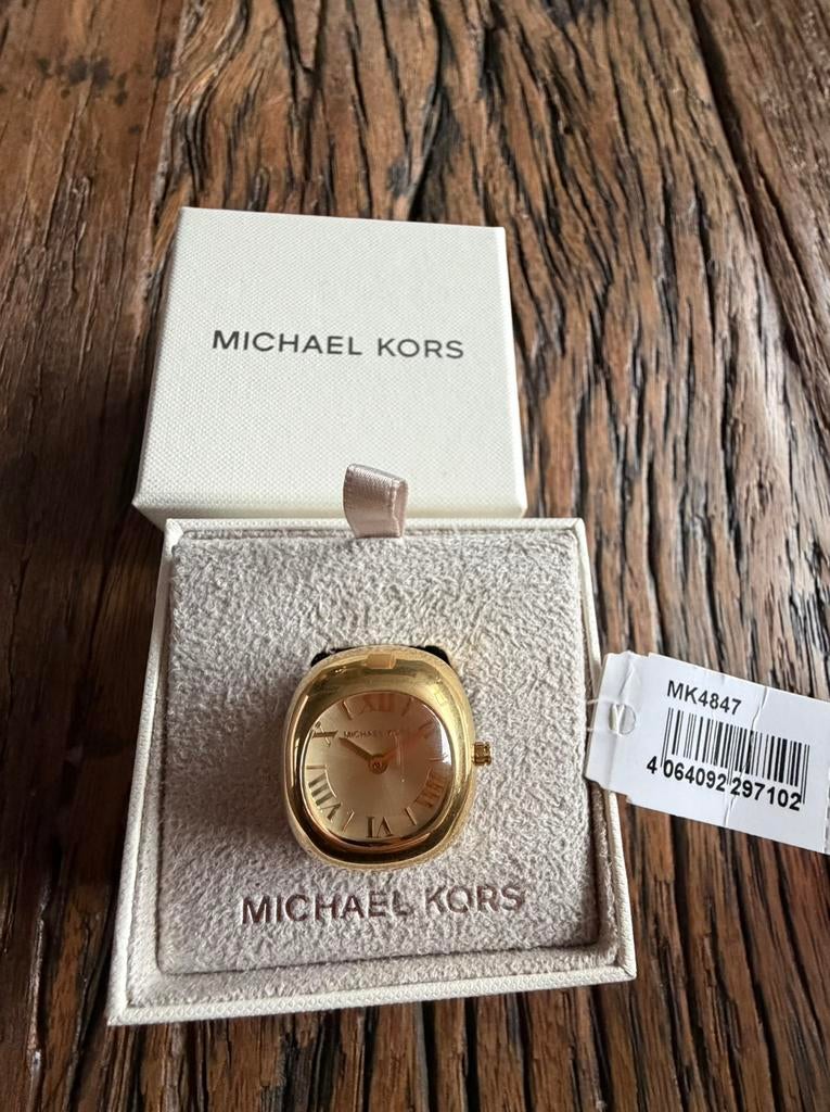 Ringhorloge Michael kors, Overige merken, Nieuw, Ophalen of Verzenden, Overige materialen