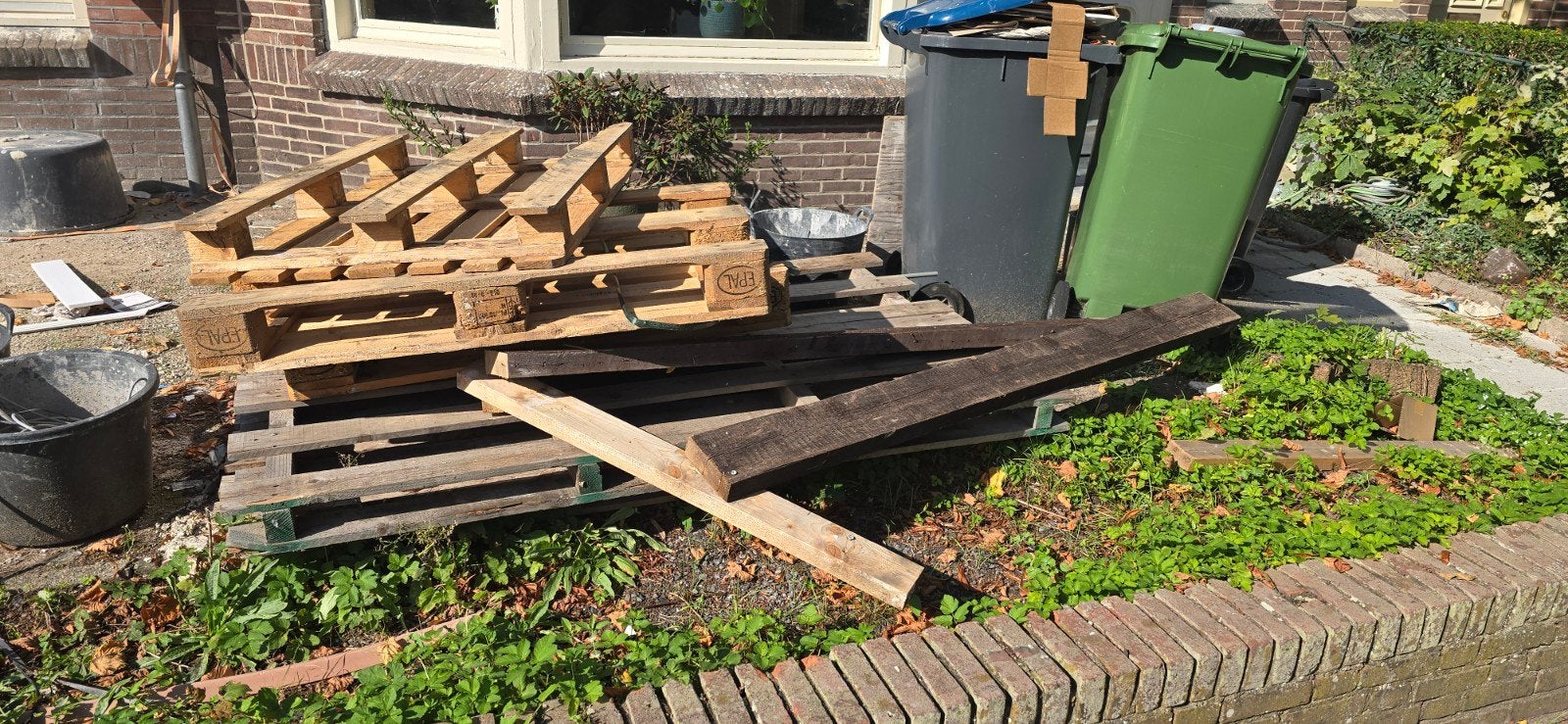 gratis pallets en resthout alleen als bulk mee te nemen., Minder dan 3 m³, Ophalen, Overige houtsoorten