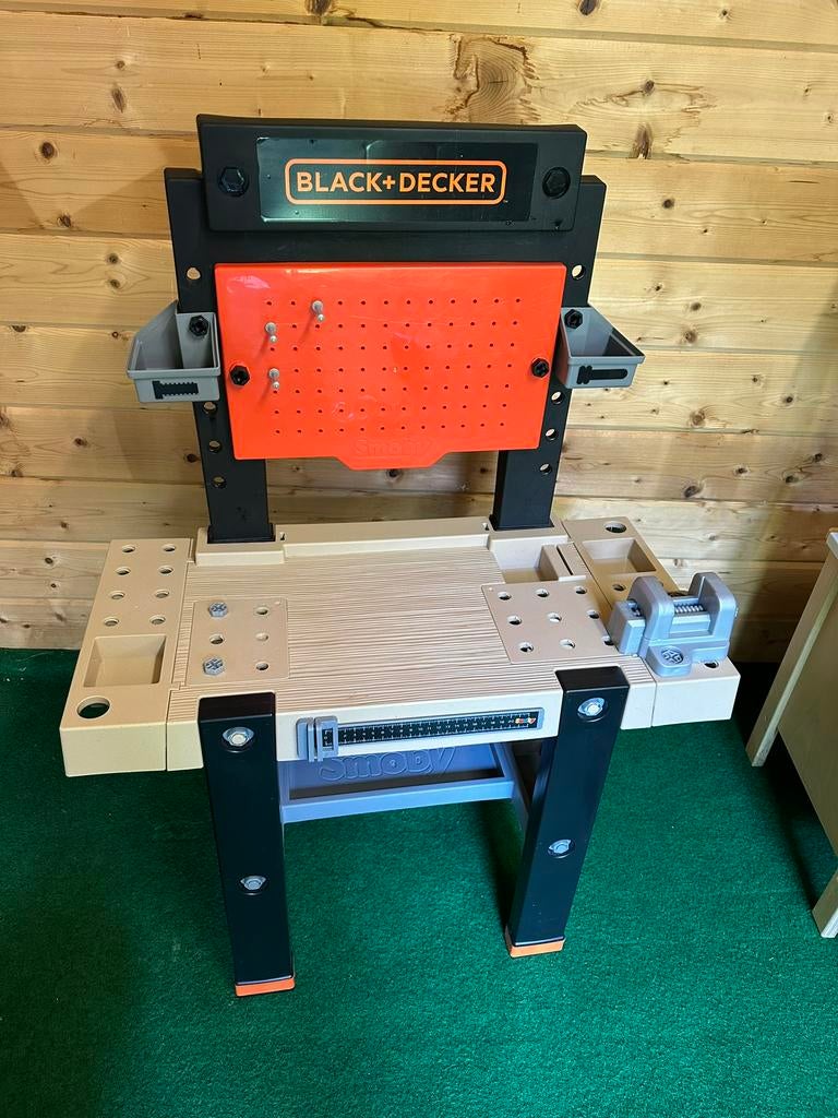 Smoby Black & Decker Bricolo - Speelgoedwerkbank, Ophalen, Zo goed als nieuw