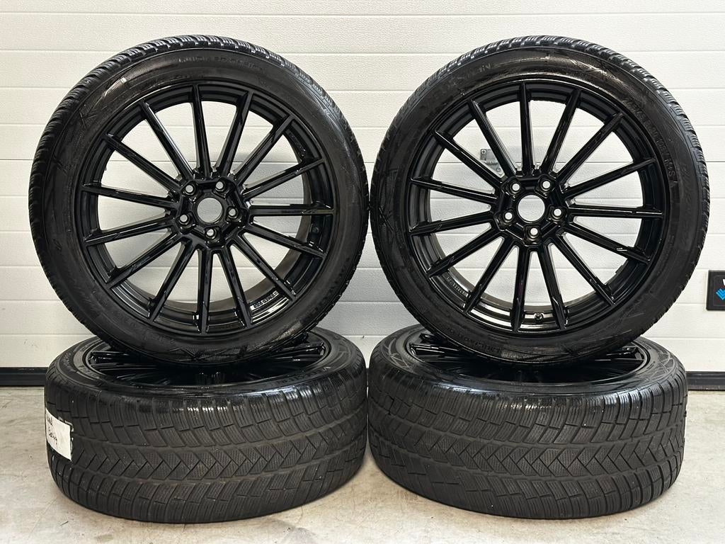 20 inch 5x112 BMW X3 X4 G01 G02 Velgen & Banden set WINTER, Gebruikt, 275 mm, Banden en Velgen, Personenwagen