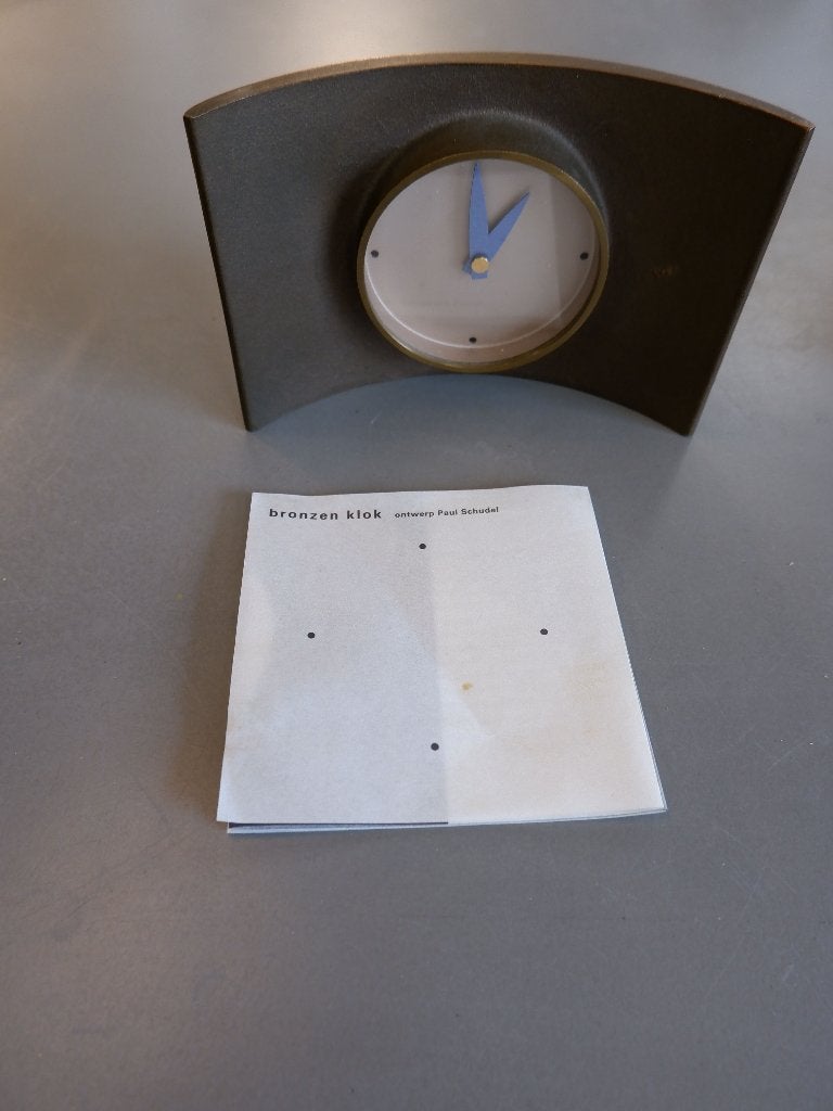 Paul Schudel bureauklok PTT, jaren 90, Ophalen of Verzenden