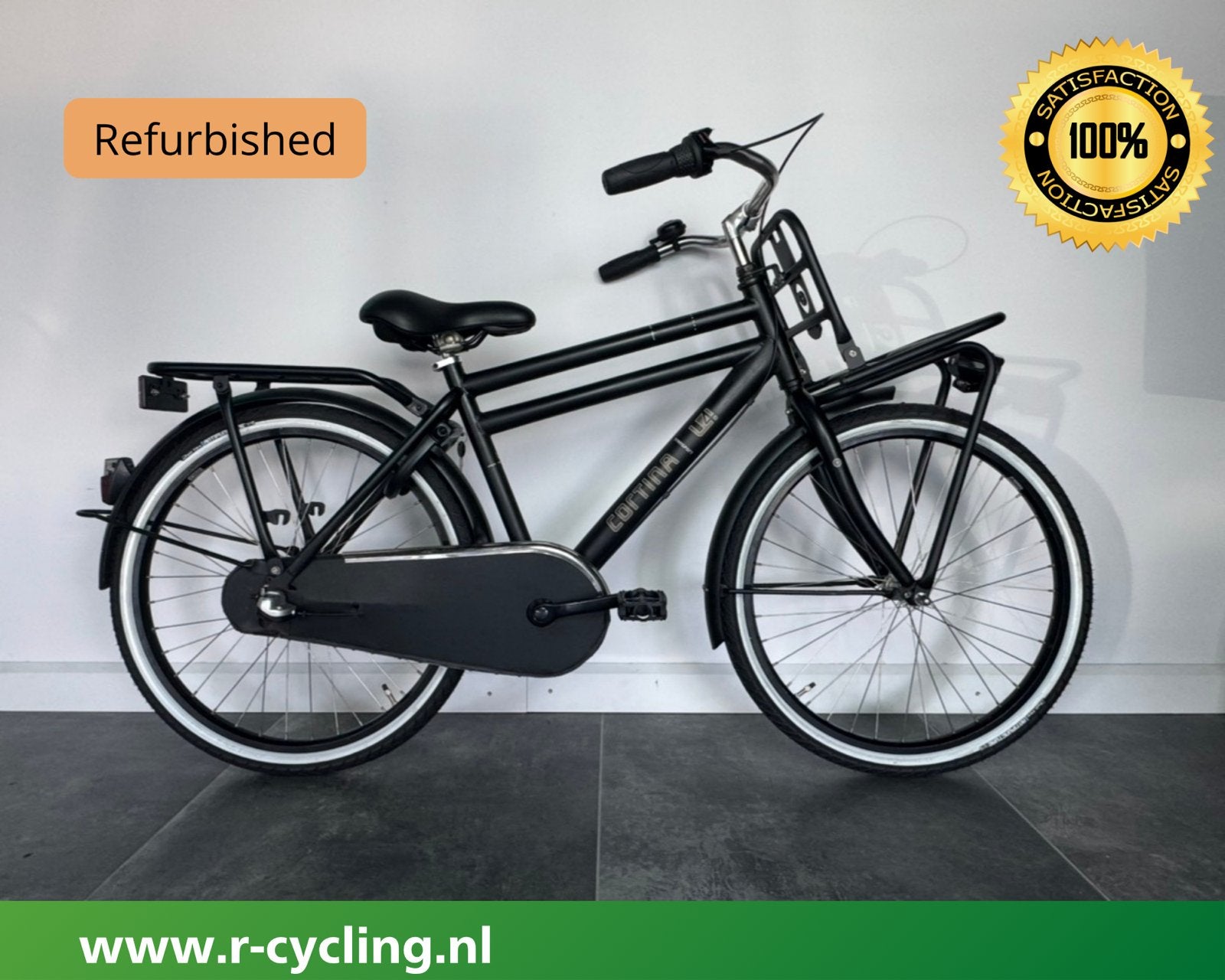 Cortina U4 24 inch 42 cm frame, R-Cycling.nl, Terugtraprem, Contact@r-cycling.nl, 24 inch