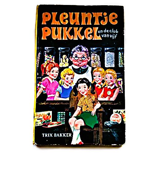 *vintage*pleuntje pukkel-de club van vijf-trix bakker (1969), Ophalen of Verzenden, Gelezen, Trix bakker