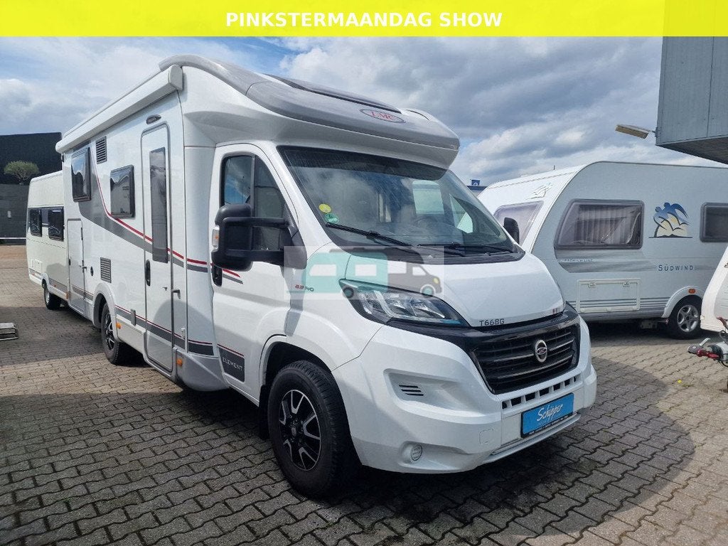 LMC Element T668 automaat 1e eigenaar (bj 2020), Caravans en Kamperen, Campers, Automaat, Ringverwarming, Dakluik, Achteruitrijcamera