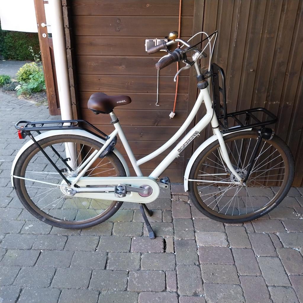 Popal oma fiets kleur  heel zacht groen, Versnellingen, Zo goed als nieuw, 50 tot 53 cm, Ophalen