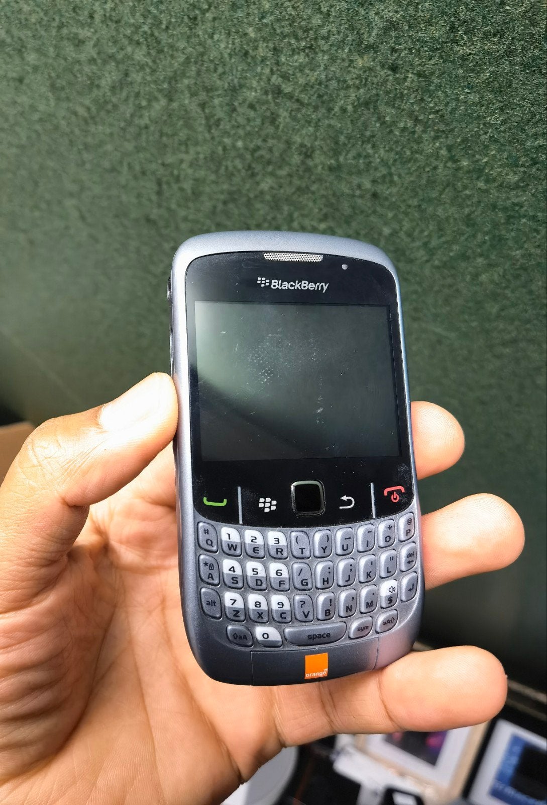Schitterend blackberry curve 8520 grijs met fysiek toetsenbo, Telecommunicatie, Ophalen of Verzenden, Zo goed als nieuw