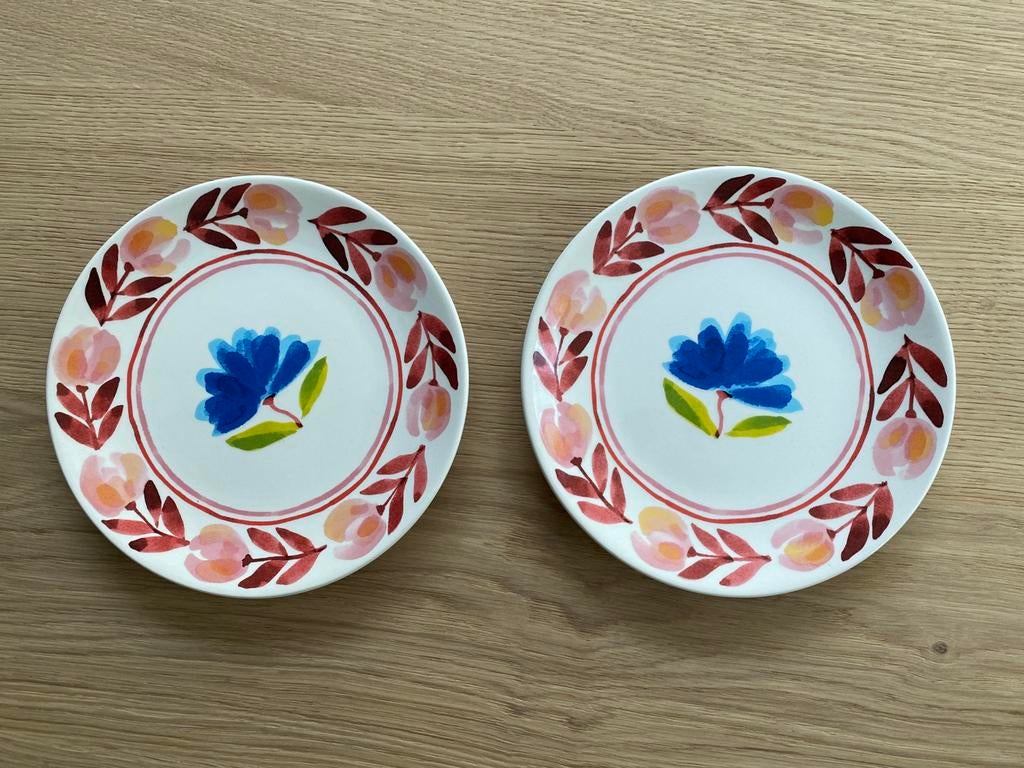 BLOND Amsterdam taartbordjes, Huis en Inrichting, Keuken | Servies, Ophalen of Verzenden, Zo goed als nieuw, Bord(en), Aardewerk
