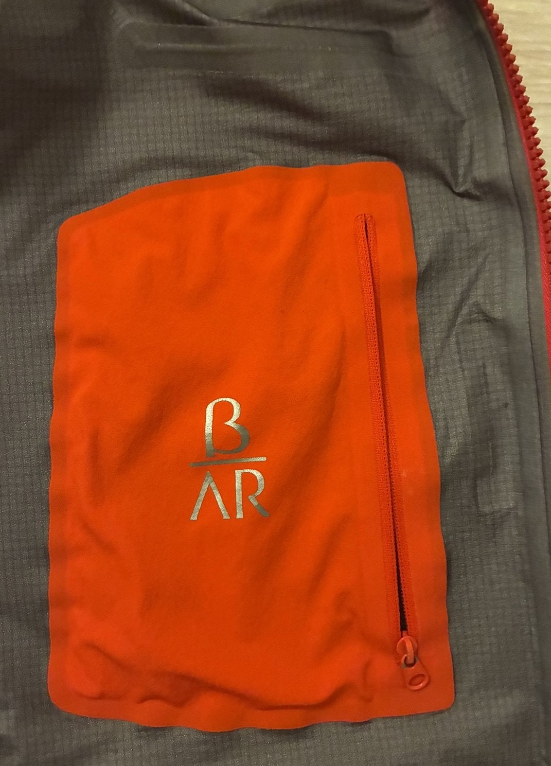 Arc’teryx rode vintage jas maat S, Ophalen of Verzenden, Zo goed als nieuw, Rood