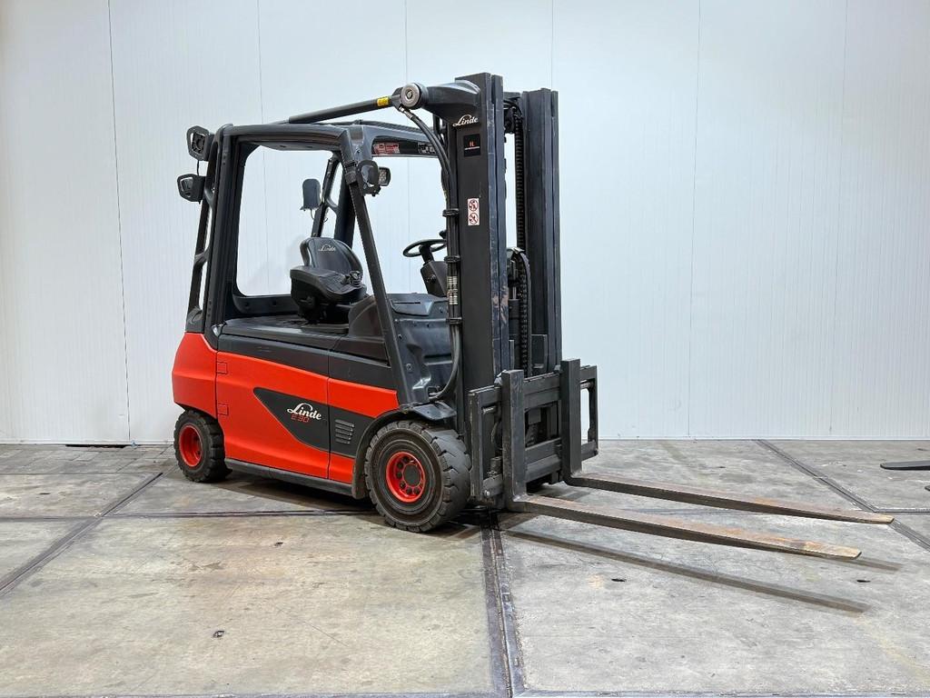 Linde E30 1670UUR Triplex 4,6M Freelift Sideshift HL1232, 3000 tot 4000 kg, Elektrisch, Heftruck, Linde
