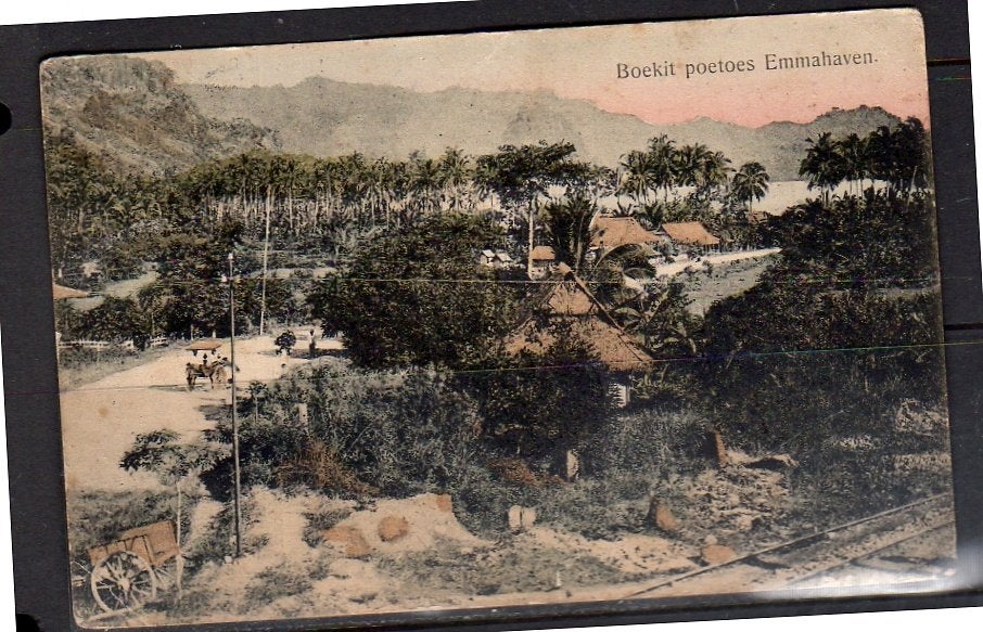 Ned Indië Boekit Poetes Emmahaven 1913  (ni1-19), Ophalen, Voor 1920, Buiten Europa