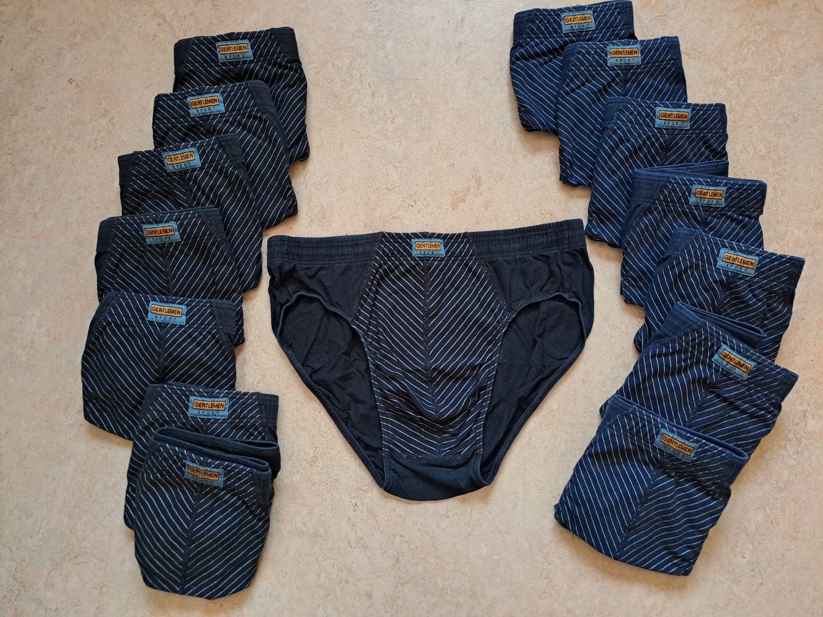 Gentlemen Sport heren slips xxl 7x blauw en 8x zwart, Kleding | Heren, Ondergoed, Ophalen of Verzenden, Blauw, Gentlemen Sport
