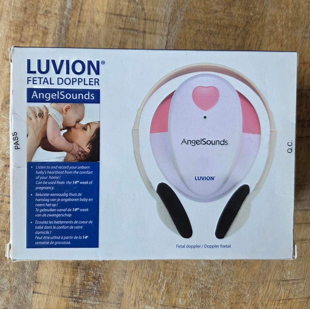 Luvion Angelsound Fetal Doppler - zo goed als nieuw, Kinderen en Baby's, Babyfoons, Ophalen of Verzenden, Zo goed als nieuw, Minder dan 100 meter