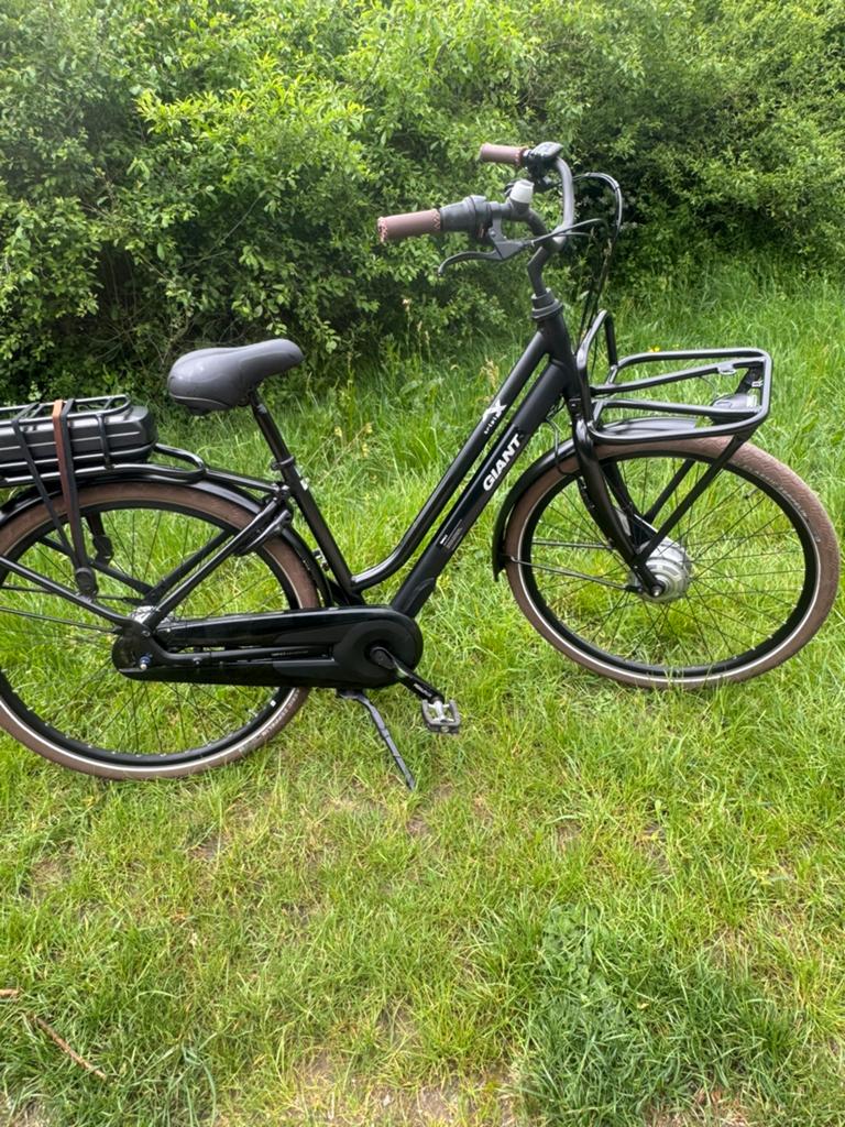 Elektrisch fiets giant triple x, Fietsen en Brommers, Fietsen | Dames | Damesfietsen, Ophalen of Verzenden, Zo goed als nieuw
