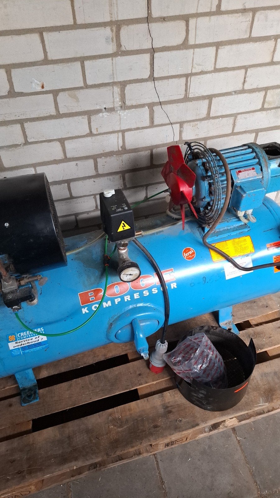 compressor 380v 150l, Ophalen of Verzenden