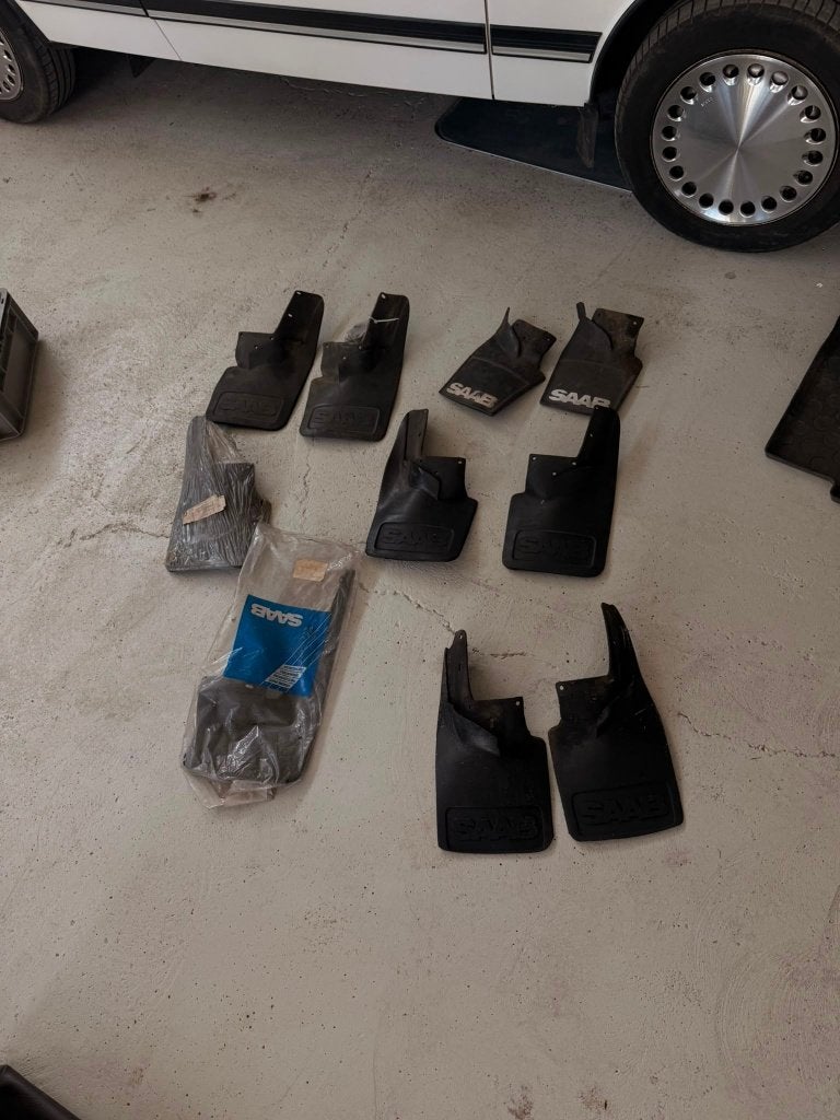 Spatlappen achter gebruikt+nieuw Saab 99/900 classic/ 9000., Ophalen of Verzenden, Nieuw