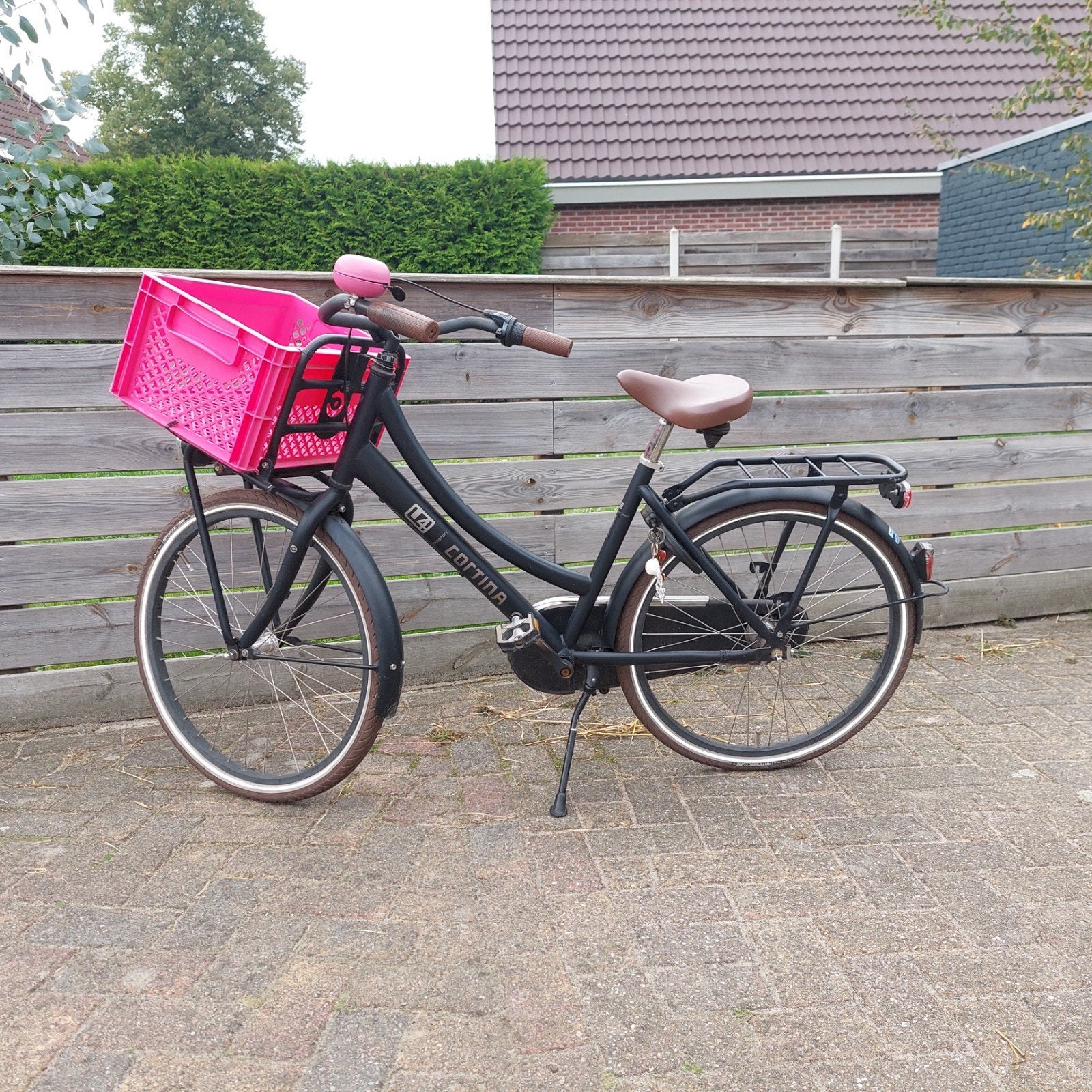 Cortina Transportfiets Framemaat 43 cm, Ophalen, Terugtraprem, Gebruikt, Versnellingen