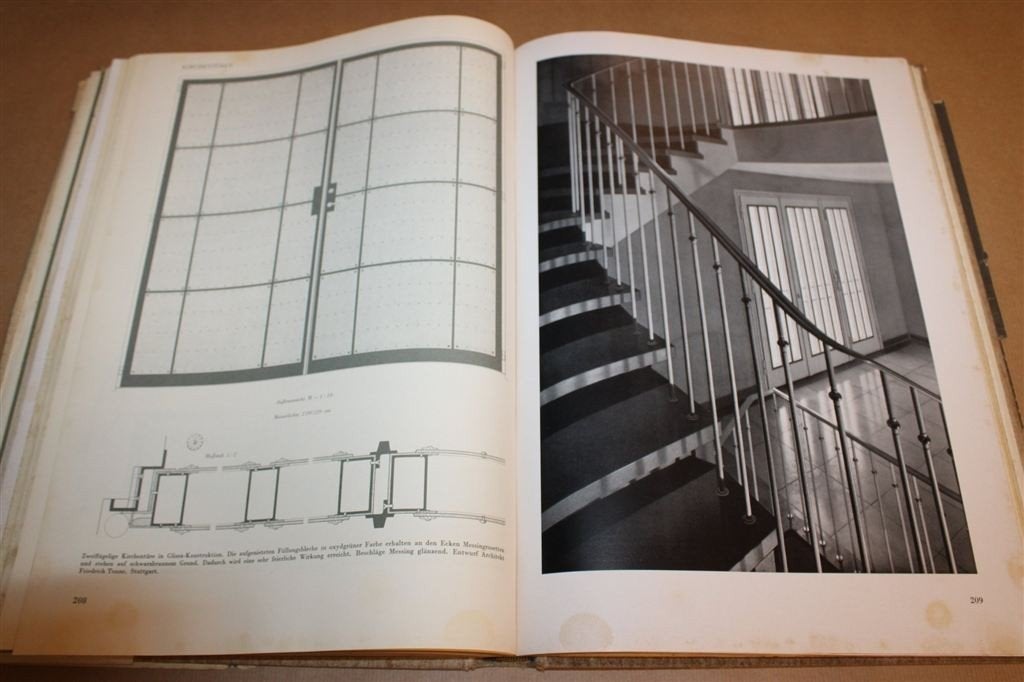 Aussentüren in Holz und Metall — Ontwerp en Constructie 1952, Ophalen of Verzenden, Gelezen, Architecten