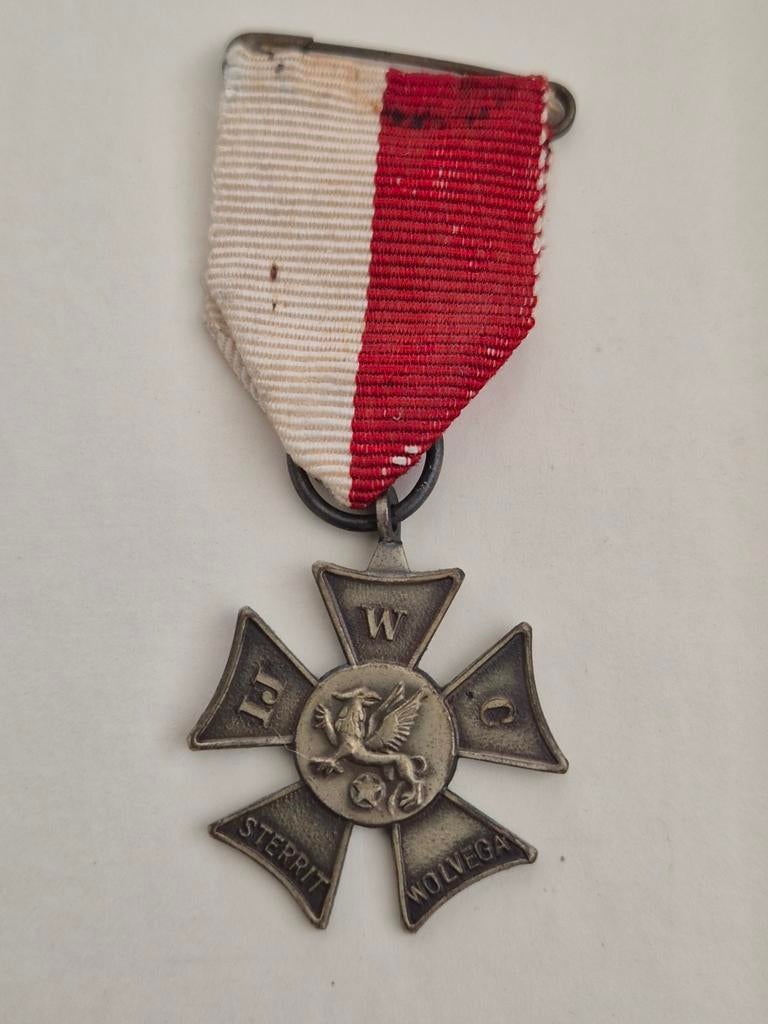 Schaats medaille IJWC Sterrit Wolvega, Ophalen of Verzenden, Overige materialen, Nederland