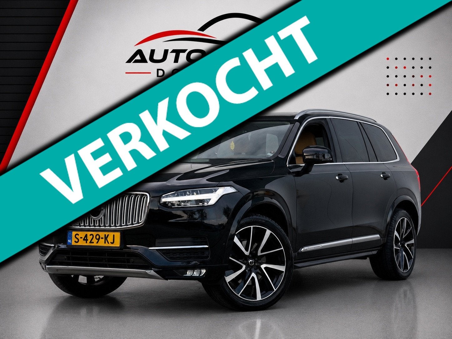 Volvo XC90 2.0 T6 AUT AWD Bowers&Wilkins, Auto's, Gebruikt, 4 cilinders, 320 pk, Leder