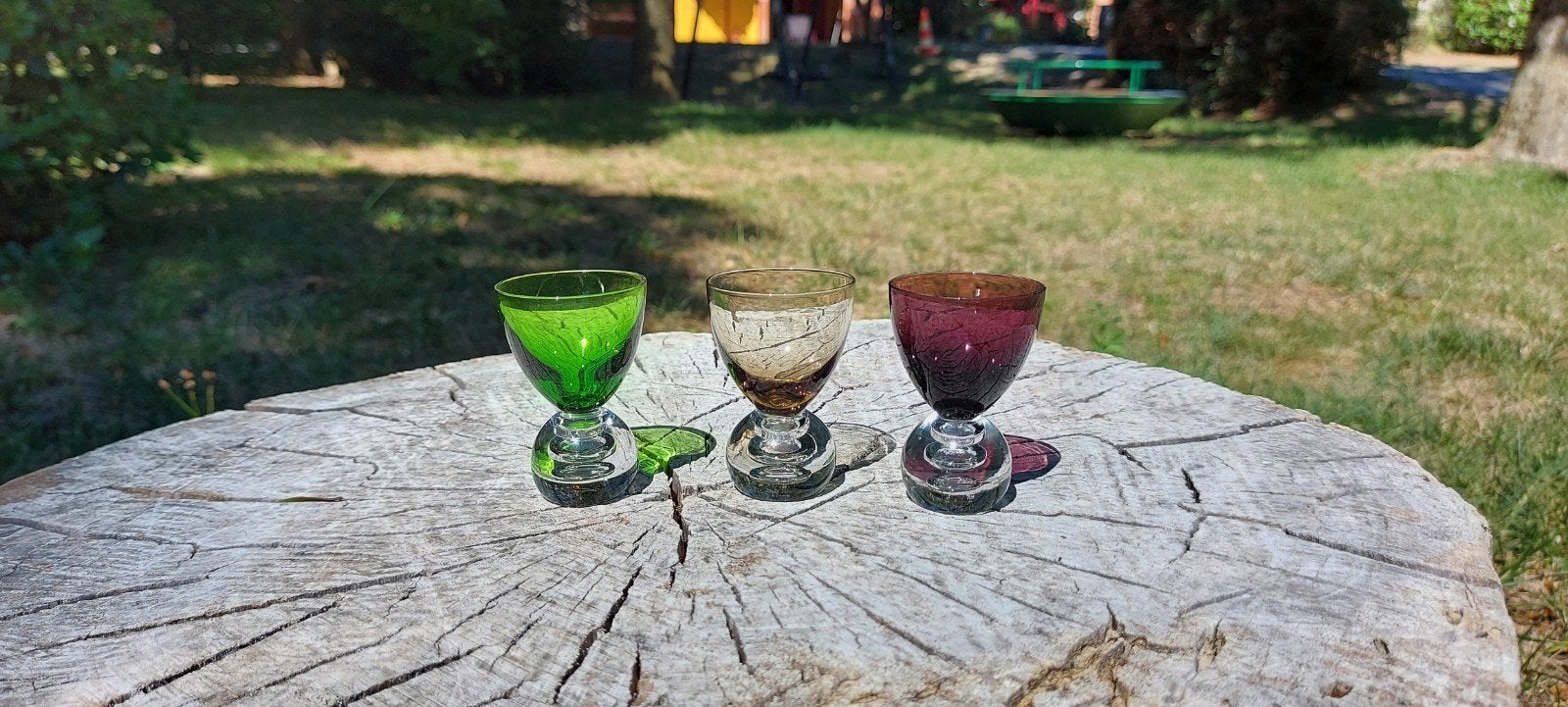 3 prachtige borrelglaasjes, Ophalen of Verzenden
